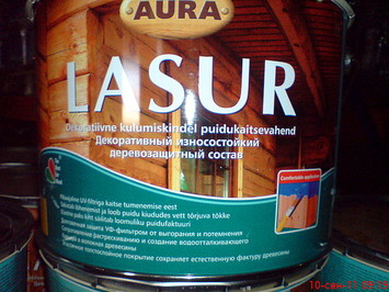 AURA LASUR средство защиты древесины (9L)