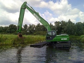 Экскаваторы-амфибии WATERKING BV (Голландия) от ООО с ИИ Юромаш