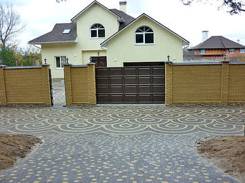 Тротуарная плитка Киев, Укладка, Продажа, Дизайн