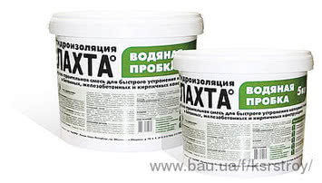 Лахта водяная пробка для остановки протечек воды