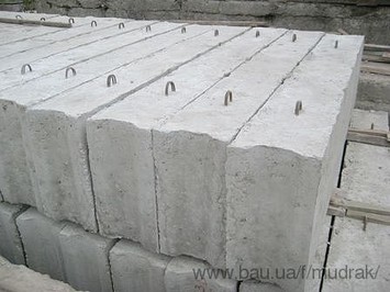 Фундаментные блоки, в ассортименте