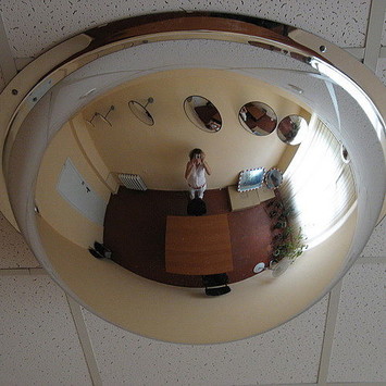 Купольное зеркало, полусфера 600/360