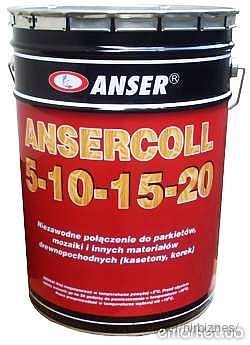 Ansercoll паркетный клей 23 кг каучуковый Польша.