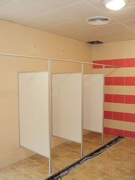 перегородки для душа