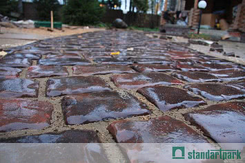 Тротуарная плитка - Дорожный камень "Средневековый"