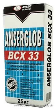 Клей для плитки Ансерглоб - 33. (Anserglob - 33)