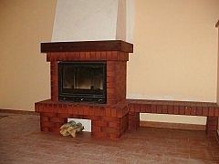 Камины с водяным рукавом, Камины с водяным рукавом, топка каминная дровяная