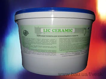 жидкая теплоизоляция &quotLic Ceramic - ХС термо"