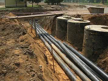 Прокладка водопровода и канализации Прокладка водопровода и канализации