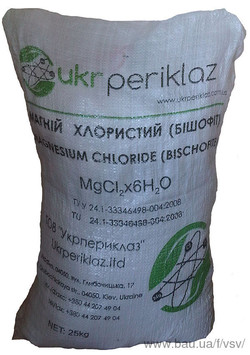 Противогололёдный реагент БИШОФИТ (магния хлорид)