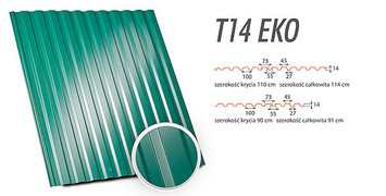 профнастил Т-14 Еко, Т-12 Plus