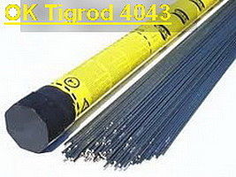 Присадочные прутки для сварки алюминия OK Tigrod 4043 (OK Tigrod 18.04) д.2,0мм. Алюминиевый пруток, широко применяемый для сварки литейных Al -Si, содержащих до 7% Si Al- Si- Mg сплавов типа АД31, АД33, АД35 (блоки ДВС, опорные плиты, рамы и т.п.)