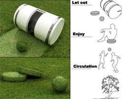 Поиграем с травяным мячом?