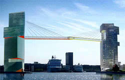 Над гаванью Копенгагена вознесется `солнечный` мост
