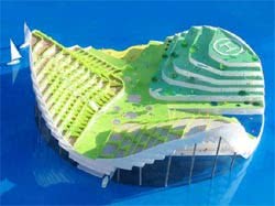 Архитектурное бюро JDS Architects представило футуристический проект курорта на воде Архитектурное бюро JDS Architects представило футуристический проект курорта на воде