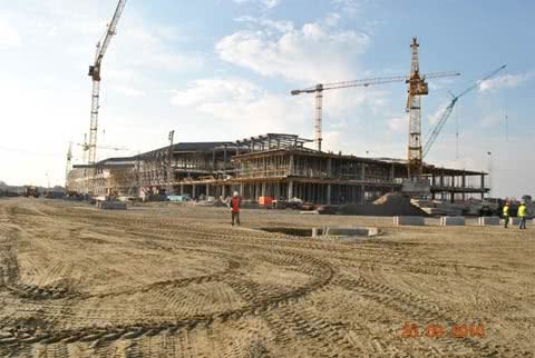 Объекты Евро-2012 занимают более 10% украинского строительства