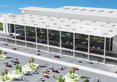 Завершается строительство нового терминала МА `Донецк`