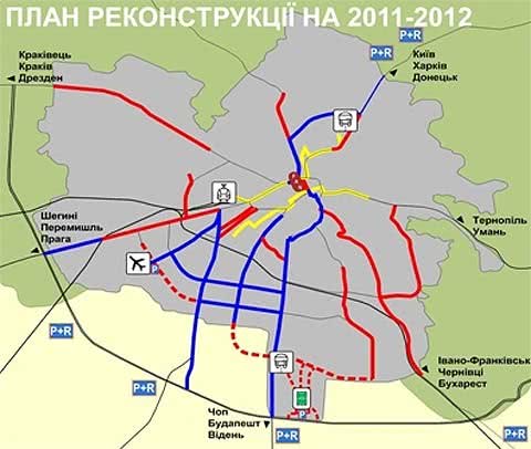 На окраинах Львова построят еще 9 буферных зон под Евро