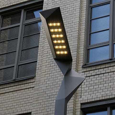 Компания ewoLAB реализовала новый концепт уличного светодиодного фонаря