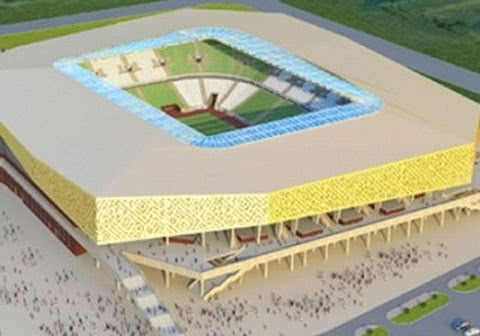 Крыша львовского стадиона готова на 60%
