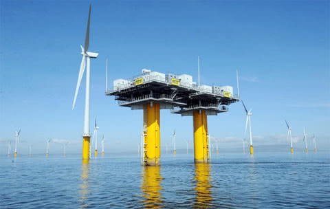 В Балтийском море собираются построить ветровые турбины