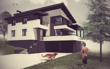 Проект котеджу &mdash; Architectural Group FORMA