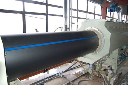 Производствиная линия полиетиленовых труб