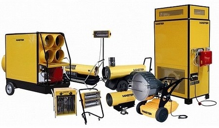 Мобильные и стационарные теплогенераторы MASTER.