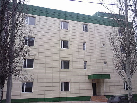 Облицовка фасадов.