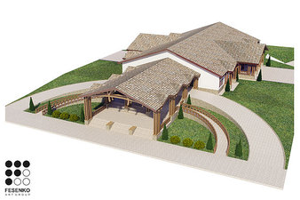 Форэскиз_Ресторанный комплекс в г.Донецке. — Fesenko art group Форэскиз_Ресторанный комплекс в г.Донецке. — Fesenko art group