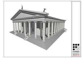 Форэскиз.Ресторанный комплекс в г.Донецке. — Fesenko art group Форэскиз.Ресторанный комплекс в г.Донецке. — Fesenko art group