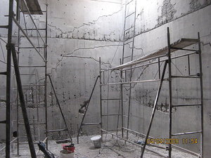 Подготовка холодных швов, мест недоуплотнения. — Пенетрон-Донецк Подготовка холодных швов, мест недоуплотнения. — Пенетрон-Донецк