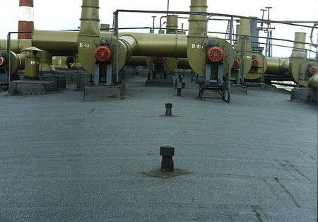 Покрівельні роботи наплавним руберойдом