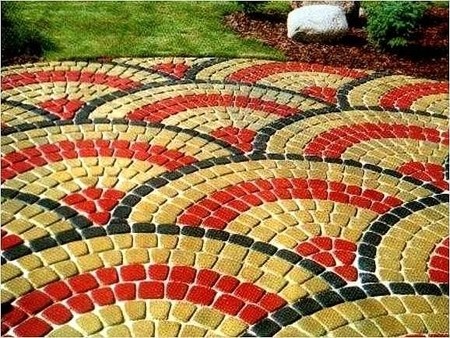 укладка тротуарной плитки