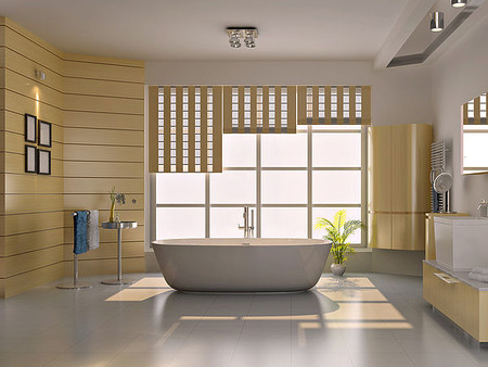 Окна в ванной