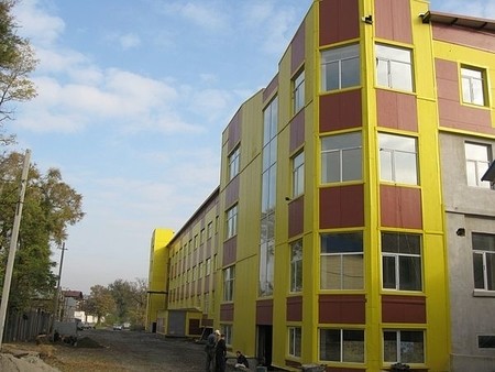 Здание из сэндвич-панелей