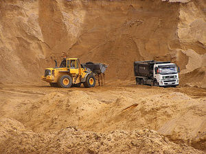 Песок овражный &mdash; Цемент