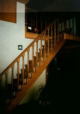 Лестница деревянная — Контраст - системы отопления Лестница деревянная — Контраст - системы отопления