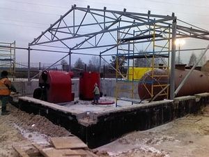 Твердотопливная котельная 2МВт, Промологистический комплекс , г. Бровары, Киевская обл. &mdash; Дана Сервис