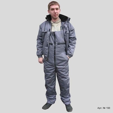 Рабочие зимние мужские костюмы для строителей