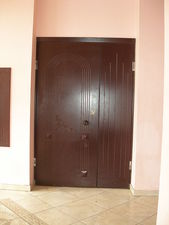 Полуторная дверь из металла и МДФ &mdash; Степанюк