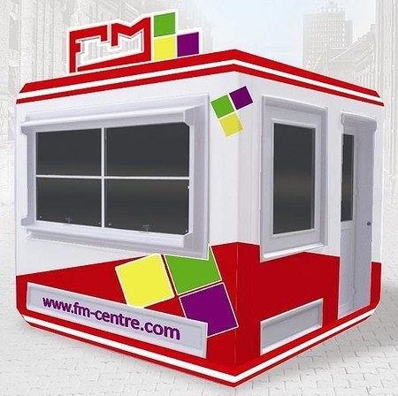 Экокабина (ECO кабина) - блокпост охраны в фирменном стиле