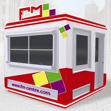 Экокабина (ECO кабина) - блокпост охраны в фирменном стиле &mdash; ЭКО Систем