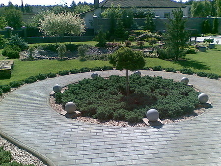 Работы по озеленению территории