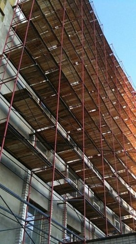 Леса строительные рамные