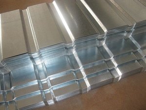 Профнастил оцинкованный, оцинковка &mdash; Интерстил (InterSteel)