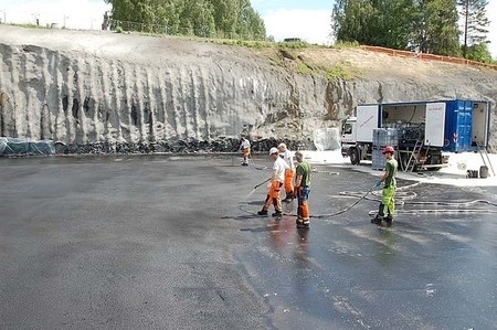 Гидроизоляция фундамента Рапидфлексом