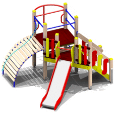 детский игровой комплекс &mdash; Ксил-Украина