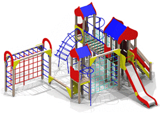 детский игровой комплекс &mdash; Ксил-Украина