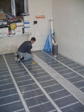 Пленочный теплый пол. Офис. &mdash; КривбасСпецПроект